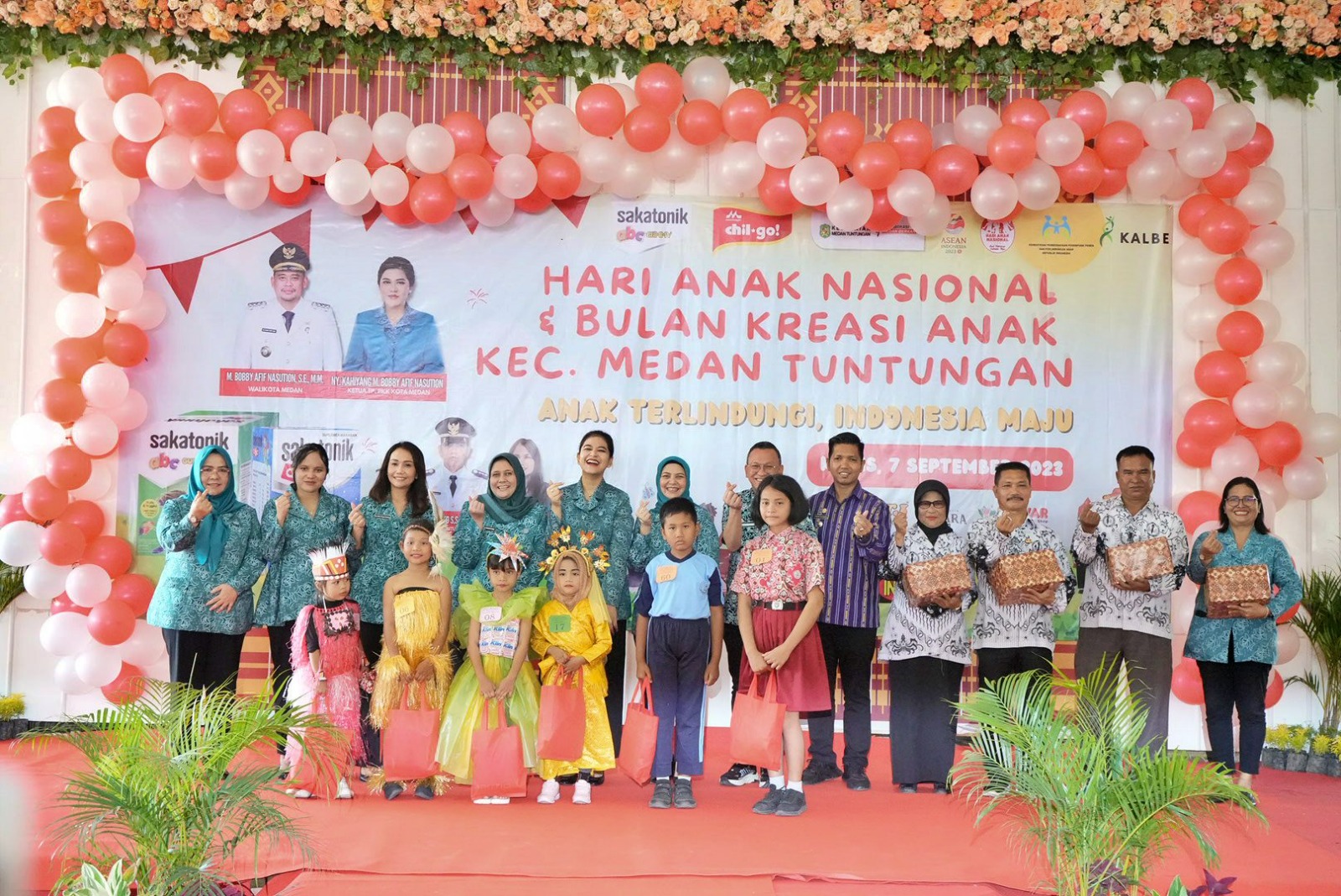 Peringatan Hari Anak Nasional dan Bulan Kreasi Anak Kec. Medan Tuntungan